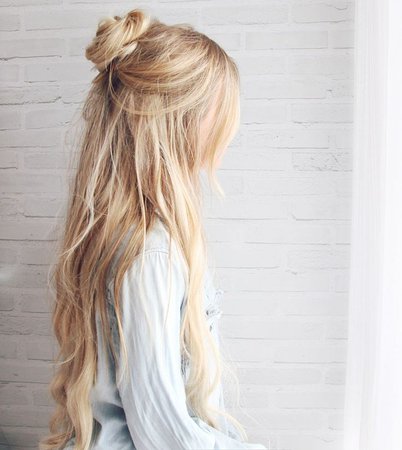 KASSINKA Top Knot Tutorial | Hair | Pinterest | Bun hair tutorials, Long hairstyle and Bun hair