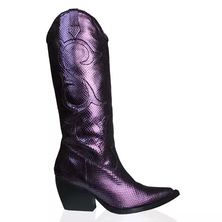 The Purple Cowboy Boot – Annie's Ibiza