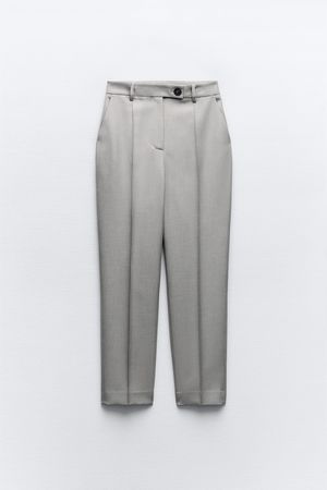 Zara | Pants & Jumpsuits | Nwt Zara Sz S Flowy Pleated Wide Leg Black Pants  Trousers | Poshmark