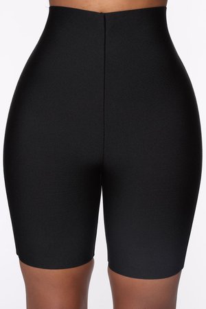 *clipped by @luci-her* Bold Bandage Biker Shorts - Black – Fashion Nova