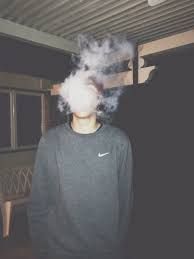 boy smoking weed