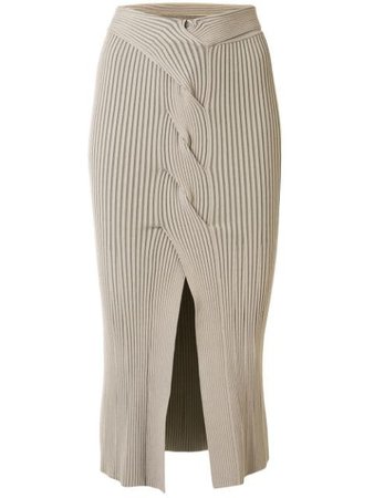 Dion Lee Cable Twist Skirt - Farfetch