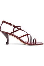 STAUD | Gita leather sandals | NET-A-PORTER.COM