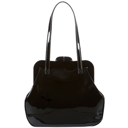 Lulu Guinness Patent Leather Handbag