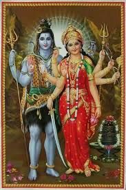 Durga and shiva - Hindu