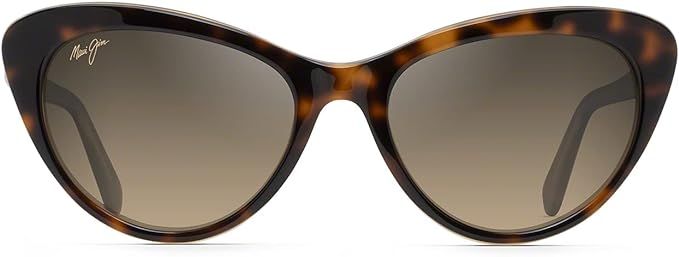 Amazon.com: Maui Jim Women's Kalani Polarized Cat Eye Sunglasses, Raspberry w/ Crystal Interior/Maui Rose®, Small : Clothing, Shoes & Jewelry