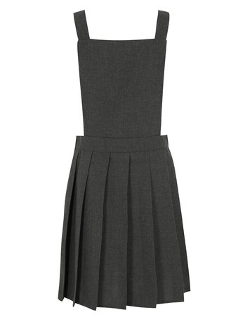 Grey Pinafore dress