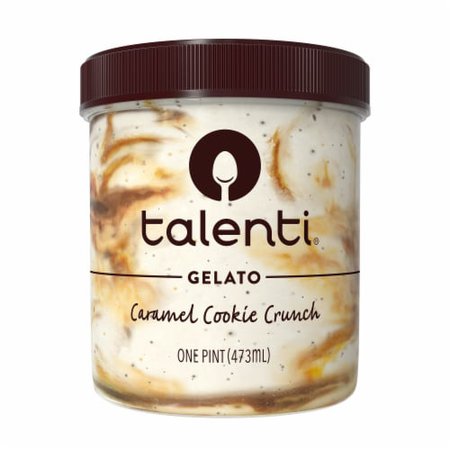Kroger - Talenti Caramel Cookie Crunch Gelato, 1 pt
