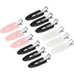 Amazon.com : 8 Pieces No bend Hair Clips- No Crease Hair Clips Styling Duck Bill Clips No Dent Alligator Hair Barrettes for Salon Hairstyle Hairdressing Bangs Waves Woman Girl Makeup Application : Beauty