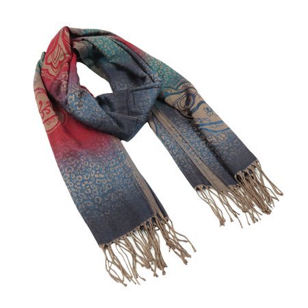 Oussum - Multicolor Scarfs for Women Pashmina Cashmere Fashion Scarfs for Winter Paisley Print Scarves for Gift Accessories by Oussum - Walmart.com - Walmart.com