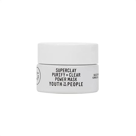 Amazon.com : Youth To The People Superclay Purify + Clear Power Mask - BHA, Salicylic Acid + Niacinamide Clay Facial Mask to Help Clear Pores and Absorb Excess Oil - Vegan Skincare (2oz) : Beauty & Personal Care