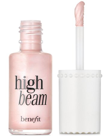 Highlighter Benefit Cosmetics High Beam Liquid Highlighter, 6ml & Reviews - Makeup - Beauty - Macy's