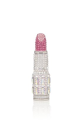Pinkie Lipstick Crystal-Embellished Pillbox by Judith Leiber Couture | Moda Operandi