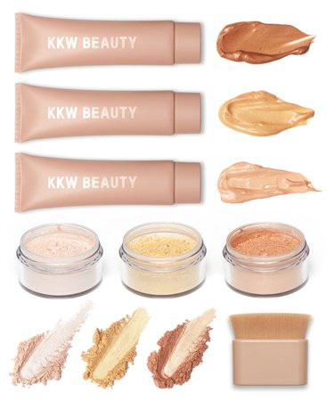 Complete Body Shimmer & Brush Collection – KKW BEAUTY