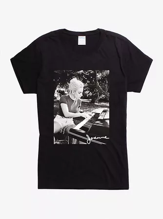 Lady Gaga Black & White Joanne Girls T-Shirt