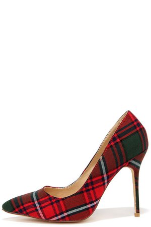 Lulus red and green pumps - Google Search