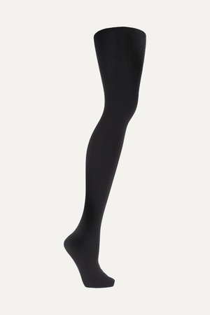Black Set of two Matte Opaque 80 denier tights | Wolford | NET-A-PORTER
