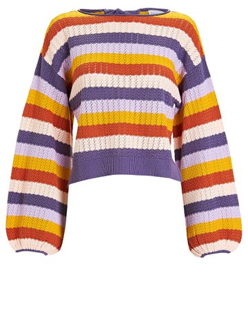 Saylor | Kerrigan Puff Sleeve Sweater | INTERMIX®