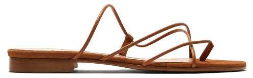 Emme Parsons - Chris Suede And Leather Sandals - Womens - Tan