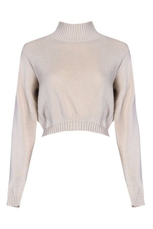 **High Neck Knitted Jumper by Glamorous | Topshop