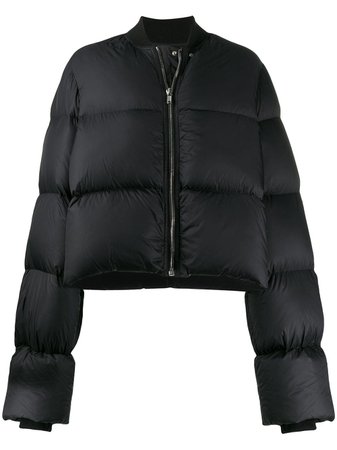 Rick Owens cropped puffer jacket $2,120 - Buy Online AW19 - Quick Shipping, Price