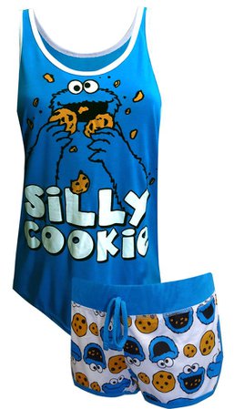 monster cookie pajamas