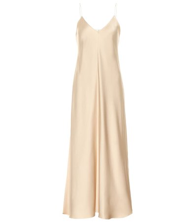 The Row Guinevere silk-satin slip dress