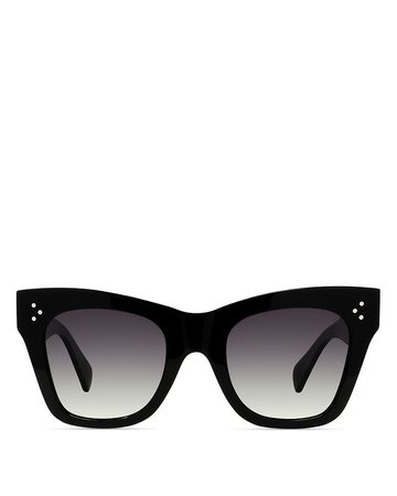 CELINE Women's Polarized Square Sunglasses, 50mm