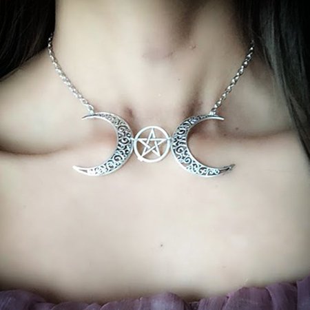 Gothic Wiccan Necklace