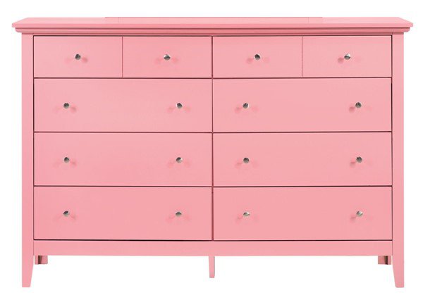 Glory Furniture Hammond Pink Dresser