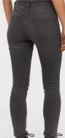 H&M’s Black Hight waist Jeans