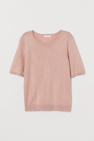 Fine-knit Sweater - Pink - Ladies | H&M US