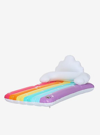 Rainbow Lounger Pool Float