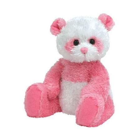 TY Beanie Baby DAINTY The Pink Panda Bear