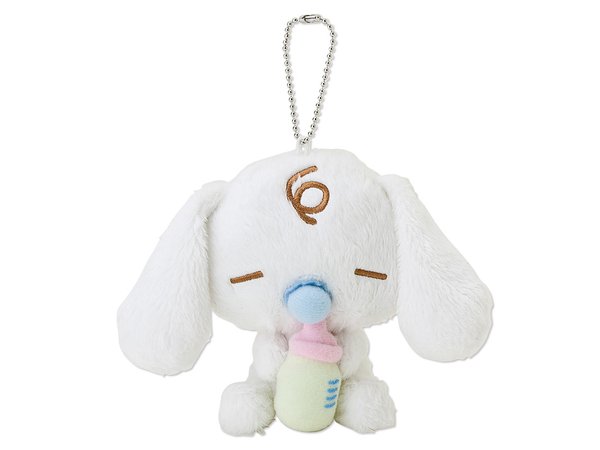 Cinnamoroll Milk Plush Doll Mascot Chain Key Ring Dreamy SANRIO | JAPAN IN A BOX