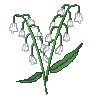 Lily of the Valley ~ Pixel Art by RMS-OLYMPIC on DeviantArt