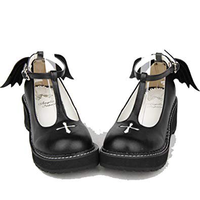 nkle-High Round-Toe Lolita Shoes