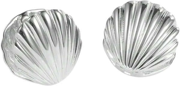 Silver Pearl earring