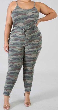 Camouflage jumpsuit silhouette_the-shape-of-beauty