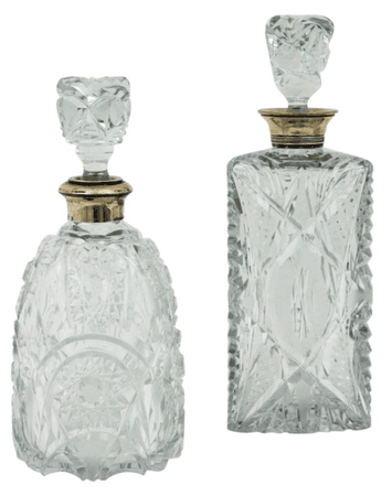 Vintage antique perfume bottle victorian