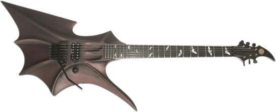 bat wing shaped guitar