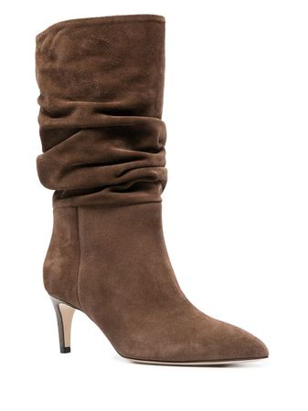 Paris Texas 70mm Pointed Suede Boots - Farfetch