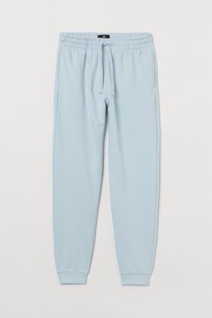 Regular Fit Sweatpants - Light blue - Men | H&M US
