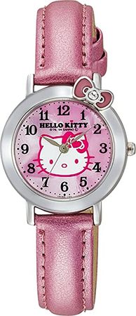 Amazon.com: CITIZEN Q&Q(シチズン Q&Q) Hello Kitty Classic Ribbon Analogue Watch (Pink) - Hello Kiity Watch (Lady/Girls Size) : Clothing, Shoes & Jewelry