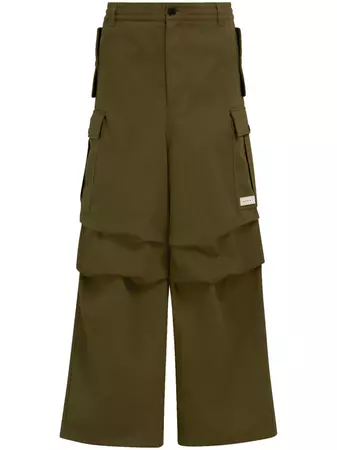 Marni wide-leg Cargo Trousers - Farfetch