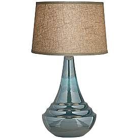 Pacific Coast Lighting Sublime Blue Ceramic Table Lamp - #7H683 | Lamps Plus