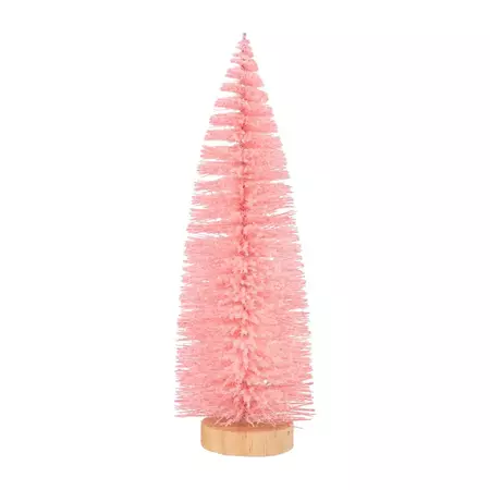 Kerstboompje 25cm roze | It's all about Christmas