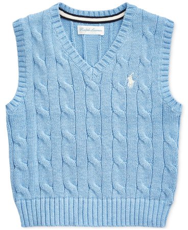 baby blue sweater vest