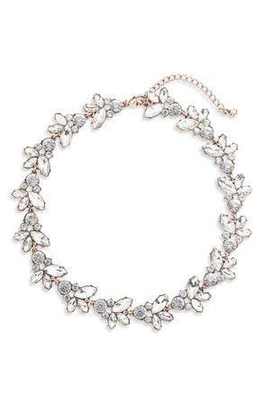 Knotty Crystal Statement Collar Necklace | Nordstrom
