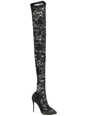 Dolce & Gabbana Coco thigh-high boots $602 - Buy Online - Mobile Friendly, Fast Delivery, Price